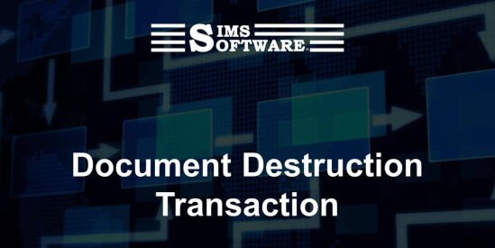 Document Destruction Transaction