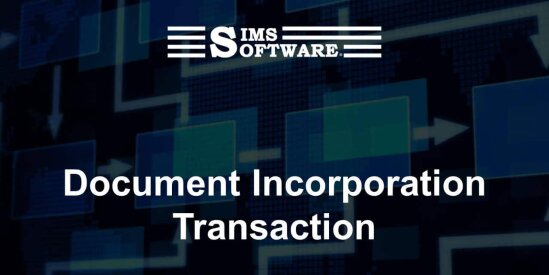 Document Incorporation Transaction