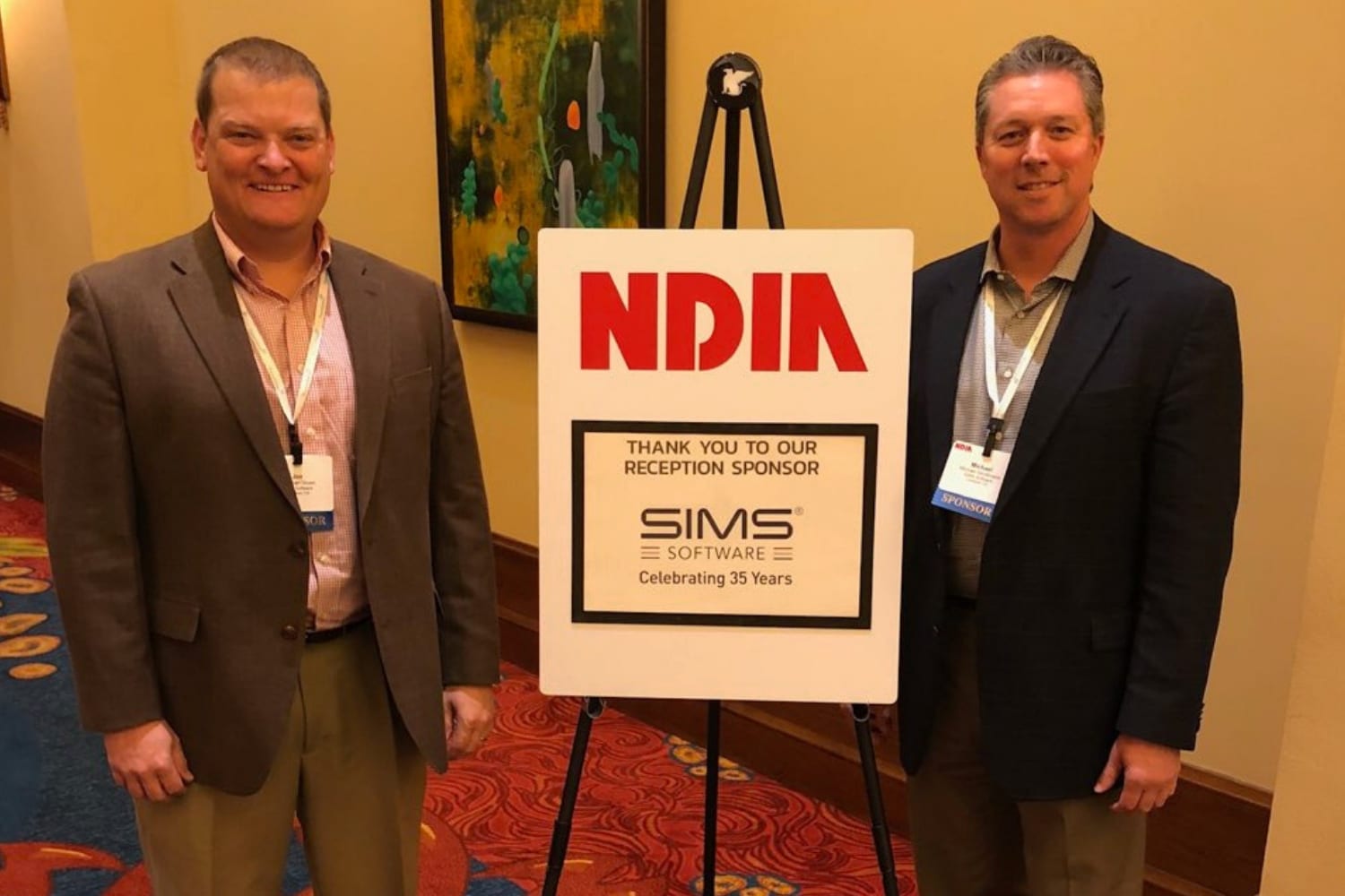 SIMS Software Sponsors the 2018 NDIA/AIA Industrial Security Fall