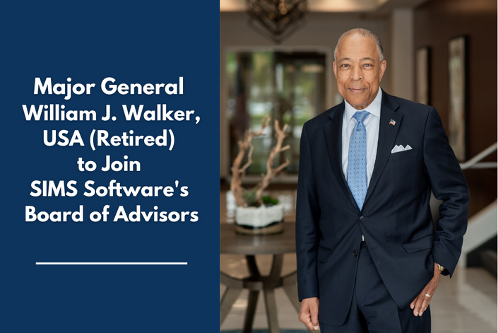 Major General William J. Walker, USA (Retired) to Join SIMS Software’s Board of Advisors